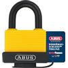 ABUS 49969 - Lucchetto in alluminio con chiave unica 6401, colore: Giallo
