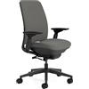 Steelcase Sedia da ufficio ergonomica Steelcase Amia con supporto lombare LiveLumbar e braccioli 4D Nottambulo; Prodotto in Europa