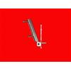 FTF - Fenstertechnik ROTO K 6/130 - Nastro angolare per riparazione, in legno/PVC, distanza tra i pioli 55 mm, colore: Argento