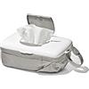 OXO Tot On The Go - Dispenser per salviettine con sacchetto per pannolini, colore: Grigio
