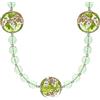 Venetiaurum - Collana Girocollo con Pietre in Vetro Originale di Murano e Argento 925 - Gioiello Made In Italy Certificato