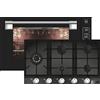Kaiser Set forno EH 9309+KCG 9387, forno da incasso 90 cm 105L + piano cottura a gas, 90 cm