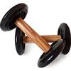 Treepeak Dual AB Wheel Roller - con cuscinetto a sfera, attrezzo per l'allenamento addominale e torace (burro fly), Core Workout, allenamento per la stabilizzazione della colonna vertebrale