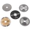 YUMILI Lama Per Sega Circolare, 5pcs 85mm Lama Per Sega Circolare In Carburo Mini Diametro Interno 15 Mm Per Utensile Da Taglio Per Macchine Da Taglio Marmo Seghe Manuali Elettriche Seghe Circolari