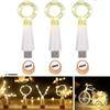 Ceepko Luci USB per bottiglie, 15 LED 1,5 m, ricaricabili e impermeabili, luci fatate con tappo per bottiglia vino, decorazioni natalizie, feste, matrimonio, camera, fai da te