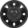 AUTO-STYLE AutoStyle Set di 4 Copricerchi Itah 15 pollici Nero (sferico)