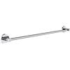 GROHE QuickFix Start, Portasciugamani metallo, fissaggio nascosto, viti e tasselli inclusi, montaggio facile con GROHE QuickGlue, 654 mm, Cromo, 41178000