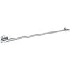 GROHE QuickFix Start, Portasciugamani metallo, fissaggio nascosto, viti e tasselli inclusi, montaggio facile con GROHE QuickGlue, misura 854 mm, Cromo, 41187000