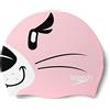 Speedo Unisex Bambini Printed Character Cap Cuffia da nuoto, Rosa/Nero, Taglia Unica
