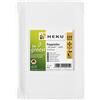 Heku 250 piatti di carta, 17 x 23 cm, colore bianco