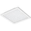 BRILONER Pannello LED, Lampada da soffitto con Decorazione a Stella, plafoniera dimmerabile, Controllo della Temperatura del Colore (CCT), Telecomando Incluso 24 W, Bianco, 45 x 45 cm