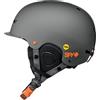 SPY OPTIC Casco da Neve Galactic con MIPS per Sci Snowboard (M (56-58cm), Matte Orange - Spy Ink)