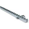 Hiltron Cremagliera Zincata 30x12 per Cancello Scorrevole Barra Completa di Bulloni (4 Metri con 12 bulloni inclusi)