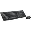 Logitech MK295 Kit Mouse e Tastiera Wireless, Layout ‎Francese Azerty, Grigio