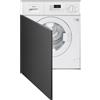 SMEG Lavabiancheria da Incasso Parzialmente Integrata,7 kg, Bianco, Classe Energetica E - LB107B