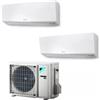 Daikin Condizionatore FTXM35R FTXM50R 3MXM68A Trial Split Perfera Gas R-32 Bluevolution 12+18 WiFi
