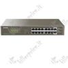 Tenda TEG1116P-16-150W-EU switch di rete Non gestito Gigabit Ethernet (10/100/1000) Supporto Power over Ethernet (PoE) Bronzo