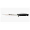 Arcos Coltello per Filettare con Lama in Acciaio Inossidabile Nitrum 190 mm - Manico Ergonomico in Polipropilene, Ideale per Filettare Carne e Pesce - Nero, Serie 2900
