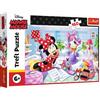 Trefl 160 Elementi, Una Giornata con un'Amica, per Bambini da 6 Anni Puzzle, Colore Disney Minnie, Ein Tag mit einem Freund, 15373