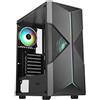 Itek Case SPACIRC XO - Gaming Middle Tower, 2x12cm ARGB fan, USB3