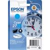 Epson Alarm clock Cartuccia Sveglia Ciano Inchiostri DURABrite Ultra 27XL - C13T27124022