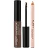 KORFF Srl Korff Make Up Kit Sopracciglia Colore 02 - Kit mascara sopracciglia 4 ml + matita illuminante sopracciglia
