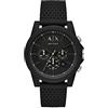 ARMANI Exchange Chronograph maschile al quarzo con braccialetto AX1344