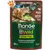 Monge Cat Bwild Grain Free Adult large Breeds Bocconcini Bufalo - 85 Grammi