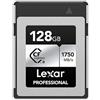 Lexar CFexpress Professional 128GB, Tipo B, 1000MB/s, per registrare video 4k, Serie Silver, Grigio