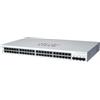 Cisco Business Smart Switch CBS220-48P-4X | 48 porte GE | PoE | 4 SFP+ da 10G | Garanzia hardware limitata di tre anni (CBS220-48P-4X-EU)