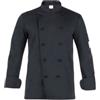 Giblor's Giacca cuoco Adriano - da uomo - manica lunga - taglia XL - nero - Giblor's (unità vendita 1 pz.)