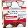 Resource Nestle' Resource Energy Cioccolato 4x200 ml Soluzione bevibile