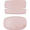 roba Cuscino Riduttore roba Style per Seggiolone, 2 Pezzi, per Modelli Sit Up, Impermeabile, Antimacchia, Universale, Imbottito, con Fodera, Rosa