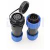 DRRI DRR SD20 Impermeabile Aviazione Connettore Coppia in linea Spina con Presa 9Pin IP68 per Sistema di Energia Solare