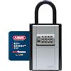 ABUS KeyGarage 797 - Cassetta portachiavi con supporto di montaggio - per chiavi o piccoli oggetti di valore - nero-argento