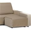 Martina Home Copri chaise longue imbottito Diamond, 200 cm, Pelle - Universale
