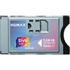 Humax - CAM Tivùsat 4K Ultra HD con interfaccia CI+ECP, scheda inclusa, retro compatibile con i dispositivi CI