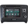 Jf Sound car audio system Autoradio Custom Fit per Audi TT Android GPS Bluetooth WiFi Dab USB Full HD Touchscreen Display 7