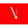 FTF - Fenstertechnik ROTO - Nastro angolare per riparazione, in legno/PVC, distanza tra i pioli 55 mm (inclusi tappi di copertura)