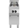 MODULAR Cucina a gas - N. 2 fuochi - Vano con porta - cm 40 x 70 x 85h