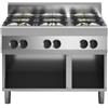 MODULAR Cucina a gas - N. 6 fuochi - cm 110 x 70 x 85h