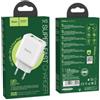 HOCO Alimentatore rete Caricabatterie N5 Speed Charger NERO 2x USB-A: 18W, Type-C: 9V/2.22A (PD20W), totale uscita: 5V/3A 20W