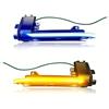 Asasytal Indicatore di Direzione per Specchietti Retrovisori Laterali a LED Dynamic Side Maker Per Au-di A4 B8.5 A5 B8.5 S5 A3 8P B8.5 RS3 RS4 RS5, Lampada LED Indicatore Specchio,Blu e Giallo,2 Pezzi
