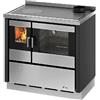 Cadel Cucina A Legna Da Incasso Con Forno Ventilato 7,5 kW Kook 90 Cadel Antracite