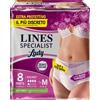 Lnes specialist discreet pants donna 2 pacchi mutandine L / M