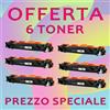 COMBO 6 Toner compatibile per BROTHER TN1050 TN1030 TN1040 TN1000 TN1060