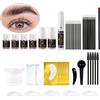 CHSEEO Kit Laminazione Ciglia, Laminazione Ciglia Kit Completo, Kit Laminazione Sopracciglia, Kit Laminazione Sopracciglia Lash Lift Kit, Durata 6-8 Settimane, Ideale per Uso Domestico e Salone