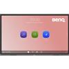 BenQ RE7503 Pannello piatto interattivo 190.5 cm (75") LED 400 cd/m² 4K Ultra HD Nero Touch screen Processore integrato Android