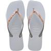 HAVAIANAS SQUARE GLITTER Infradito Donna