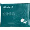 Miamo Alpha Blend 13% - Garza corpo esfoliante imbevute per doppia esfoliazione 1 garza monodose
